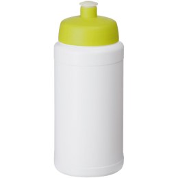 Bidon Baseline® Plus o pojemności 500 ml z wieczkiem sportowym biały, limonka (21068804)