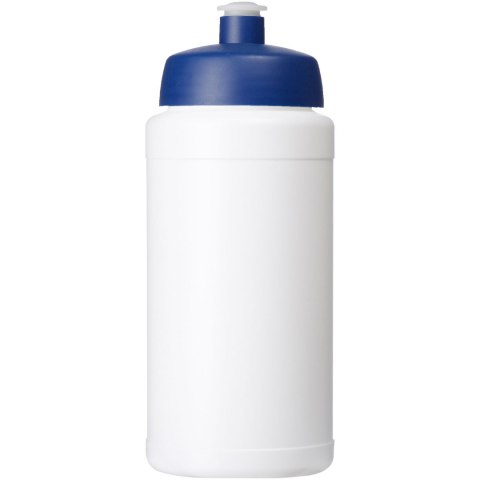 Bidon Baseline® Plus o pojemności 500 ml z wieczkiem sportowym biały, niebieski (21068802) Bidon Baseline® Plus o pojemności 500 ml z wieczkiem sportowym biały, niebieski (21068802)