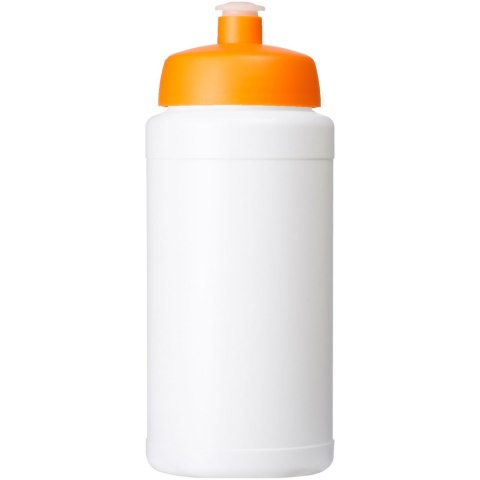 Bidon Baseline® Plus o pojemności 500 ml z wieczkiem sportowym biały, pomarańczowy (21068807) Bidon Baseline® Plus o pojemności 500 ml z wieczkiem sportowym biały, pomarańczowy (21068807)