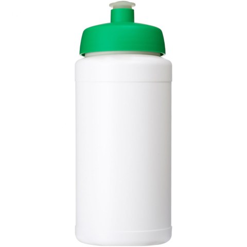 Bidon Baseline® Plus o pojemności 500 ml z wieczkiem sportowym biały, zielony (21068806) Bidon Baseline® Plus o pojemności 500 ml z wieczkiem sportowym biały, zielony (21068806)