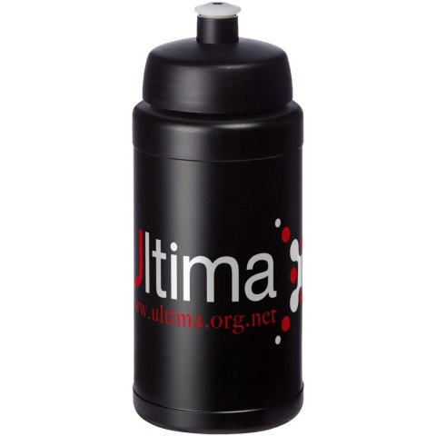 Bidon Baseline® Plus o pojemności 500 ml z wieczkiem sportowym czarny (21068811) Bidon Baseline® Plus o pojemności 500 ml z wieczkiem sportowym czarny (21068811)