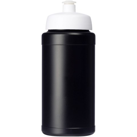 Bidon Baseline® Plus o pojemności 500 ml z wieczkiem sportowym czarny, biały (21068812) Bidon Baseline® Plus o pojemności 500 ml z wieczkiem sportowym czarny, biały (21068812)