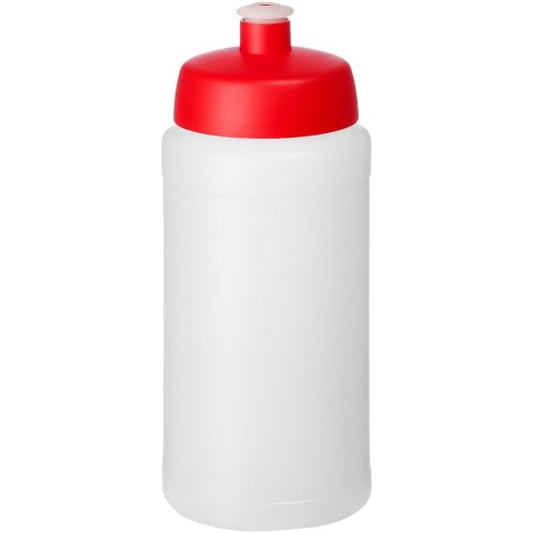 Bidon Baseline® Plus o pojemności 500 ml z wieczkiem sportowym przezroczysty, czerwony (21068818)