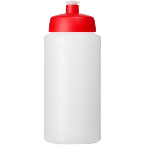 Bidon Baseline® Plus o pojemności 500 ml z wieczkiem sportowym przezroczysty, czerwony (21068818) Bidon Baseline® Plus o pojemności 500 ml z wieczkiem sportowym przezroczysty, czerwony (21068818)