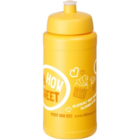 Bidon Baseline® Plus o pojemności 500 ml z wieczkiem sportowym żółty (21068821) Bidon Baseline® Plus o pojemności 500 ml z wieczkiem sportowym żółty (21068821)