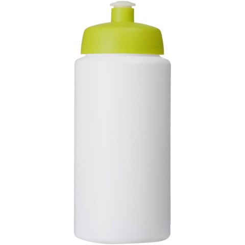 Bidon Baseline® Plus o pojemności 500 ml ze sportowym wieczkiem i uchwytem biały, limonka (21068704) Bidon Baseline® Plus o pojemności 500 ml ze sportowym wieczkiem i uchwytem biały, limonka (21068704)