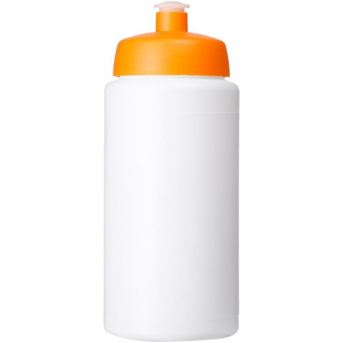 Bidon Baseline® Plus o pojemności 500 ml ze sportowym wieczkiem i uchwytem biały, pomarańczowy (21068707) Bidon Baseline® Plus o pojemności 500 ml ze sportowym wieczkiem i uchwytem biały, pomarańczowy (21068707)
