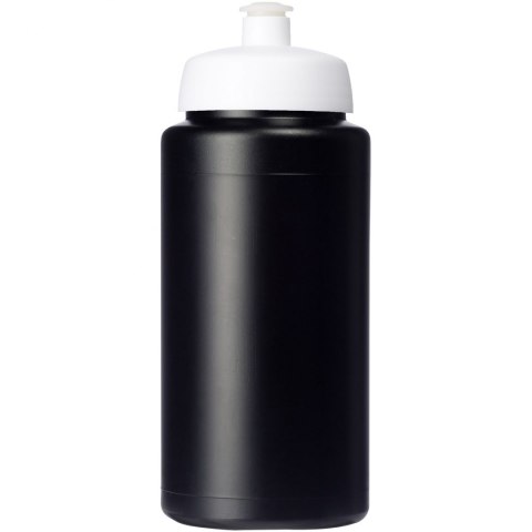 Bidon Baseline® Plus o pojemności 500 ml ze sportowym wieczkiem i uchwytem czarny, biały (21068712) Bidon Baseline® Plus o pojemności 500 ml ze sportowym wieczkiem i uchwytem czarny, biały (21068712)