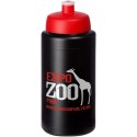 Bidon Baseline® Plus o pojemności 500 ml ze sportowym wieczkiem i uchwytem czarny, czerwony (21068714)