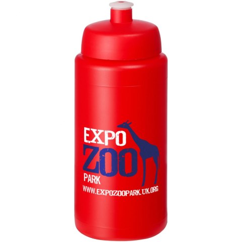 Bidon Baseline® Plus o pojemności 500 ml ze sportowym wieczkiem i uchwytem czerwony (21068720) Bidon Baseline® Plus o pojemności 500 ml ze sportowym wieczkiem i uchwytem czerwony (21068720)