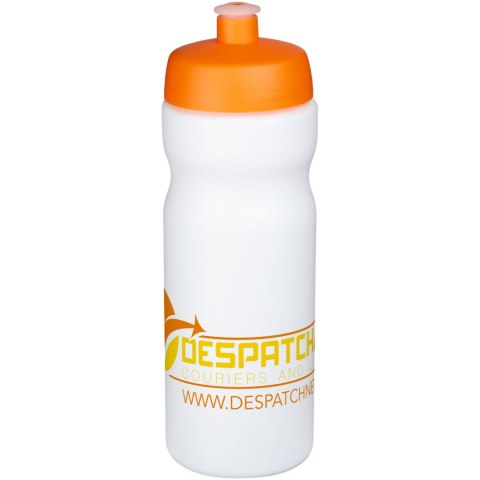 Bidon Baseline® Plus o pojemności 650 ml biały, pomarańczowy (21068407) Bidon Baseline® Plus o pojemności 650 ml biały, pomarańczowy (21068407)
