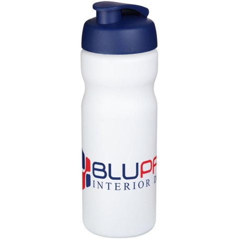 Bidon Baseline® Plus o pojemności 650 ml z otwieranym wieczkiem biały, niebieski (21068502) Bidon Baseline® Plus o pojemności 650 ml z otwieranym wieczkiem biały, niebieski (21068502)