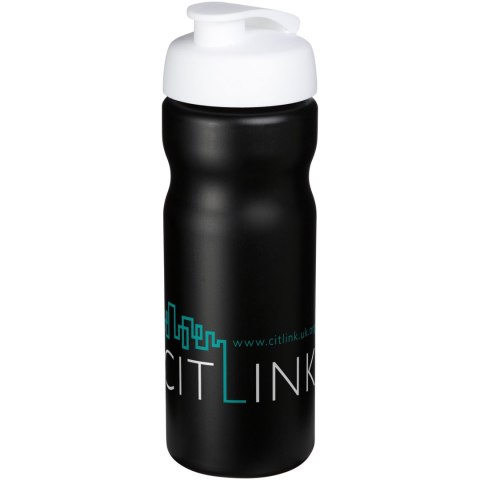 Bidon Baseline® Plus o pojemności 650 ml z otwieranym wieczkiem czarny, biały (21068512) Bidon Baseline® Plus o pojemności 650 ml z otwieranym wieczkiem czarny, biały (21068512)
