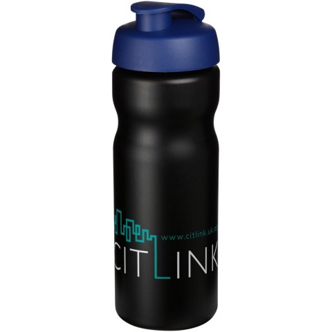 Bidon Baseline® Plus o pojemności 650 ml z otwieranym wieczkiem czarny, niebieski (21068513) Bidon Baseline® Plus o pojemności 650 ml z otwieranym wieczkiem czarny, niebieski (21068513)