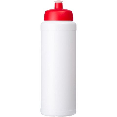 Bidon Baseline® Plus o pojemności 750 ml z wieczkiem sportowym biały, czerwony (21069003) Bidon Baseline® Plus o pojemności 750 ml z wieczkiem sportowym biały, czerwony (21069003)