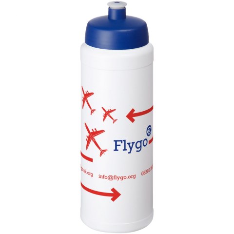 Bidon Baseline® Plus o pojemności 750 ml z wieczkiem sportowym biały, niebieski (21069002) Bidon Baseline® Plus o pojemności 750 ml z wieczkiem sportowym biały, niebieski (21069002)