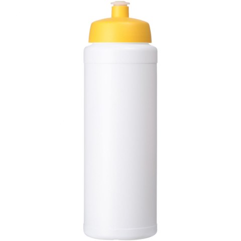 Bidon Baseline® Plus o pojemności 750 ml z wieczkiem sportowym biały, żółty (21069010) Bidon Baseline® Plus o pojemności 750 ml z wieczkiem sportowym biały, żółty (21069010)