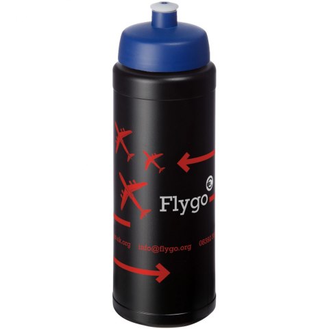 Bidon Baseline® Plus o pojemności 750 ml z wieczkiem sportowym czarny, niebieski (21069013) Bidon Baseline® Plus o pojemności 750 ml z wieczkiem sportowym czarny, niebieski (21069013)