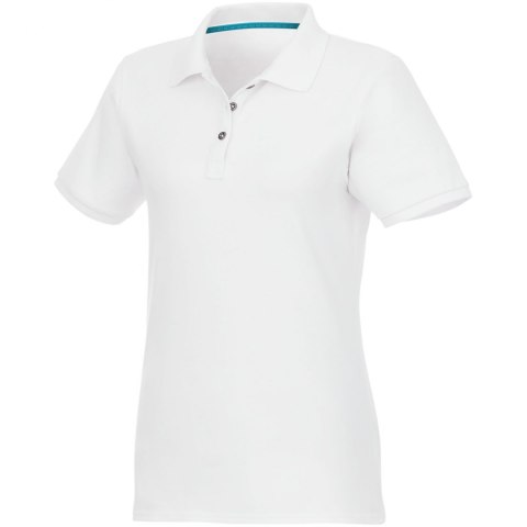 Beryl - organiczne damska polo z krótkim rękawem z recyclingu biały (37503011) Beryl - organiczne damska polo z krótkim rękawem z recyclingu biały (37503011)