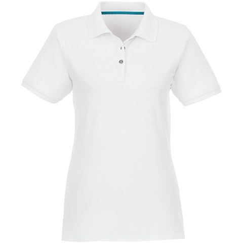 Beryl - organiczne damska polo z krótkim rękawem z recyclingu biały (37503011) Beryl - organiczne damska polo z krótkim rękawem z recyclingu biały (37503011)
