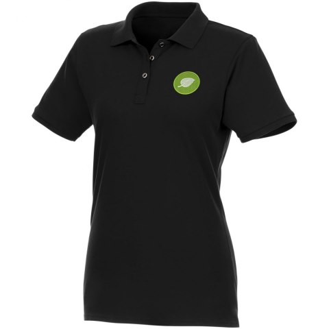 Beryl - organiczne damska polo z krótkim rękawem z recyclingu czarny (37503991) Beryl - organiczne damska polo z krótkim rękawem z recyclingu czarny (37503991)