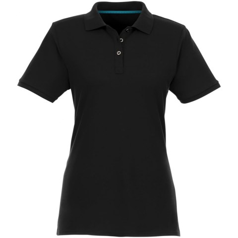 Beryl - organiczne damska polo z krótkim rękawem z recyclingu czarny (37503991) Beryl - organiczne damska polo z krótkim rękawem z recyclingu czarny (37503991)