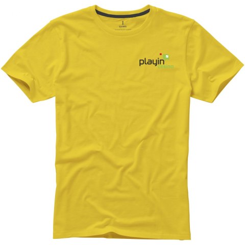 Męski t-shirt Nanaimo z krótkim rękawem żółty (38011100) Męski t-shirt Nanaimo z krótkim rękawem żółty (38011100)
