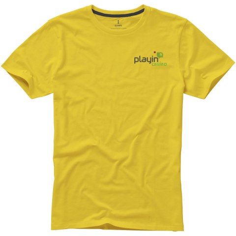 Męski t-shirt Nanaimo z krótkim rękawem żółty (38011100) Męski t-shirt Nanaimo z krótkim rękawem żółty (38011100)