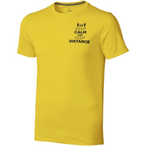 Męski t-shirt Nanaimo z krótkim rękawem żółty (38011100) Męski t-shirt Nanaimo z krótkim rękawem żółty (38011100)