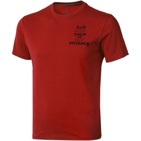 Męski t-shirt Nanaimo z krótkim rękawem czerwony (38011252) Męski t-shirt Nanaimo z krótkim rękawem czerwony (38011252)