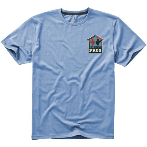 Męski t-shirt Nanaimo z krótkim rękawem jasnoniebieski (38011402) Męski t-shirt Nanaimo z krótkim rękawem jasnoniebieski (38011402)