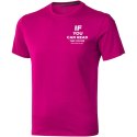 Męski t-shirt Nanaimo z krótkim rękawem magenta (38011210)