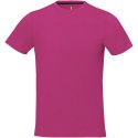 Męski t-shirt Nanaimo z krótkim rękawem magenta (38011210)