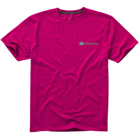 Męski t-shirt Nanaimo z krótkim rękawem magenta (38011212) Męski t-shirt Nanaimo z krótkim rękawem magenta (38011212)