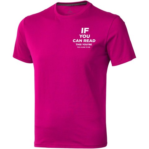 Męski t-shirt Nanaimo z krótkim rękawem magenta (38011212) Męski t-shirt Nanaimo z krótkim rękawem magenta (38011212)