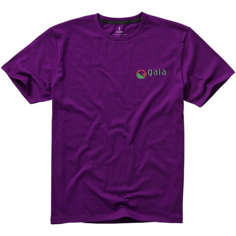 Męski t-shirt Nanaimo z krótkim rękawem sliwkowy (38011381) Męski t-shirt Nanaimo z krótkim rękawem sliwkowy (38011381)
