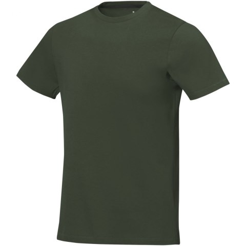 Męski t-shirt Nanaimo z krótkim rękawem zieleń wojskowa (38011701) Męski t-shirt Nanaimo z krótkim rękawem zieleń wojskowa (38011701)