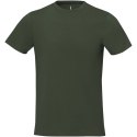 Męski t-shirt Nanaimo z krótkim rękawem zieleń wojskowa (38011701)