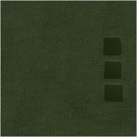 Męski t-shirt Nanaimo z krótkim rękawem zieleń wojskowa (38011703) Męski t-shirt Nanaimo z krótkim rękawem zieleń wojskowa (38011703)