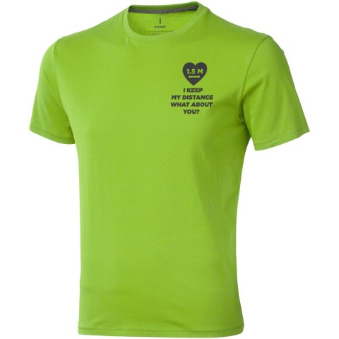 Męski t-shirt Nanaimo z krótkim rękawem zielone jabłuszko (38011686) Męski t-shirt Nanaimo z krótkim rękawem zielone jabłuszko (38011686)