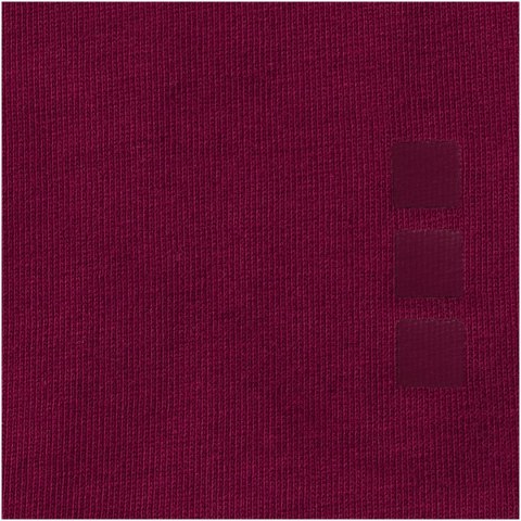 Damski t-shirt Nanaimo z krótkim rękawem bordo (38012244)