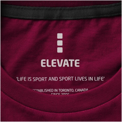 Damski t-shirt Nanaimo z krótkim rękawem bordo (38012244)