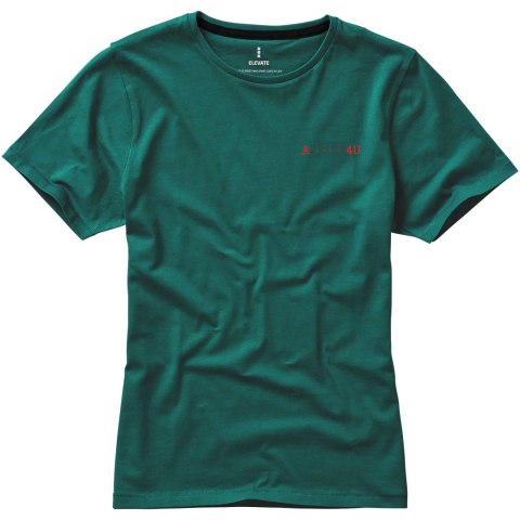 Damski t-shirt Nanaimo z krótkim rękawem leśny zielony (38012600) Damski t-shirt Nanaimo z krótkim rękawem leśny zielony (38012600)