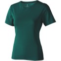 Damski t-shirt Nanaimo z krótkim rękawem leśny zielony (38012603)