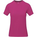 Damski t-shirt Nanaimo z krótkim rękawem magenta (38012212)