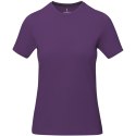 Damski t-shirt Nanaimo z krótkim rękawem sliwkowy (38012381)