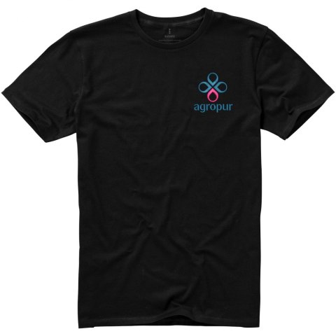 Męski t-shirt Nanaimo z krótkim rękawem czarny (38011996) Męski t-shirt Nanaimo z krótkim rękawem czarny (38011996)