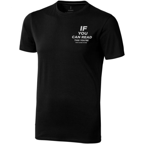 Męski t-shirt Nanaimo z krótkim rękawem czarny (38011996) Męski t-shirt Nanaimo z krótkim rękawem czarny (38011996)
