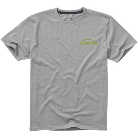 Męski t-shirt Nanaimo z krótkim rękawem szary melanż (38011964) Męski t-shirt Nanaimo z krótkim rękawem szary melanż (38011964)