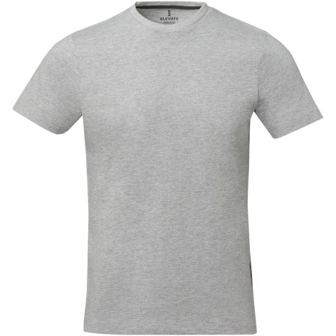 Męski t-shirt Nanaimo z krótkim rękawem szary melanż (38011965) Męski t-shirt Nanaimo z krótkim rękawem szary melanż (38011965)